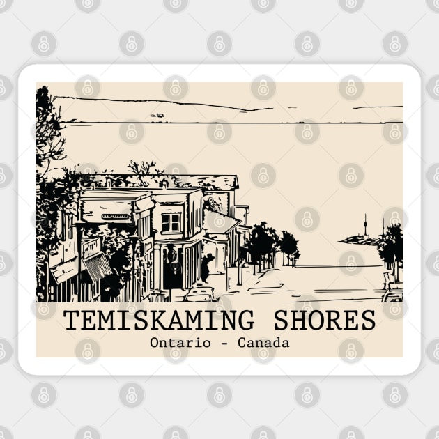 Temiskaming Shores - Ontario Magnet by Lakeric